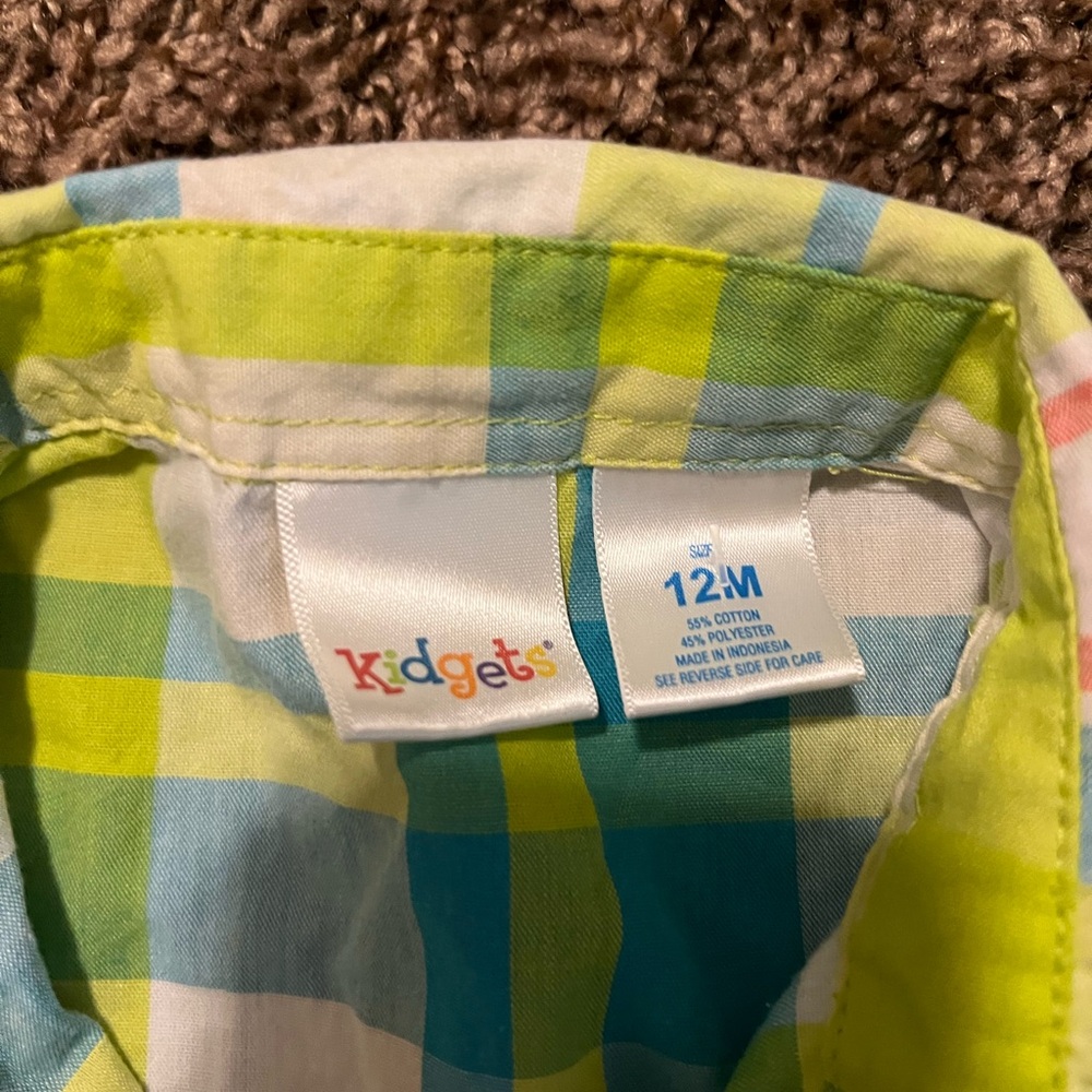 Colorful button down - Picture 3 of 4